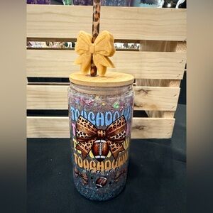 Football Season Snow Globe Tumbler